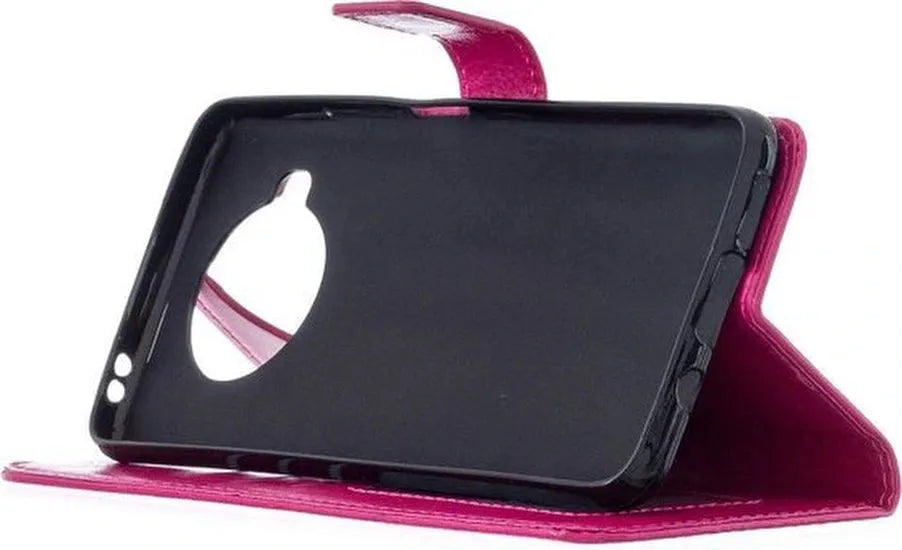 Xiaomi Mi 10T Lite Hoesjes – Portemonnee Book Case – Pasjeshouder – Magneetsluiting – Roze-Ilumina Benelux