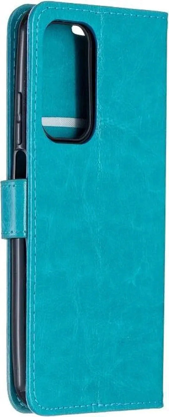 Xiaomi Mi 10T / Mi 10T Pro Hoesjes – Portemonnee Book Case – Pasjeshouder – Magneetsluiting – Turquoise-Ilumina Benelux