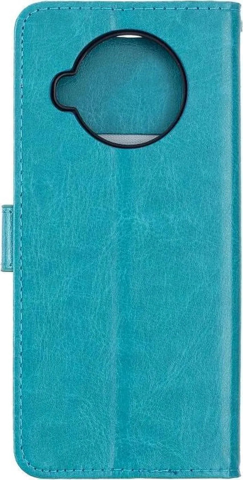 Xiaomi Mi 10T Lite Hoesjes – Portemonnee Book Case – Pasjeshouder – Magneetsluiting – Turquoise-Ilumina Benelux