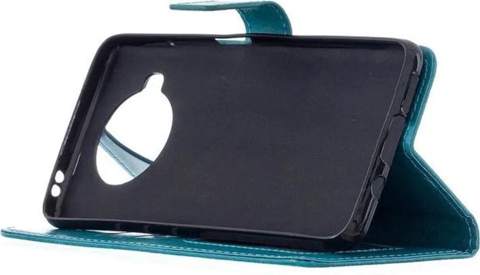 Xiaomi Mi 10T Lite Hoesjes – Portemonnee Book Case – Pasjeshouder – Magneetsluiting – Turquoise-Ilumina Benelux