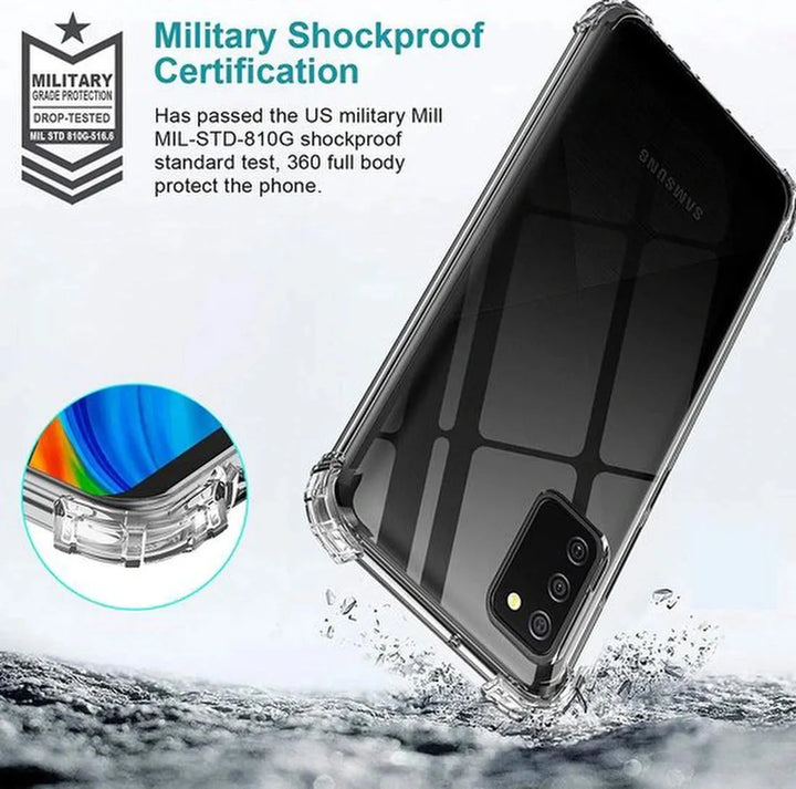 Samsung Galaxy A02s Hoesjes – Backcover – Beschermend – Zwart-Ilumina Benelux