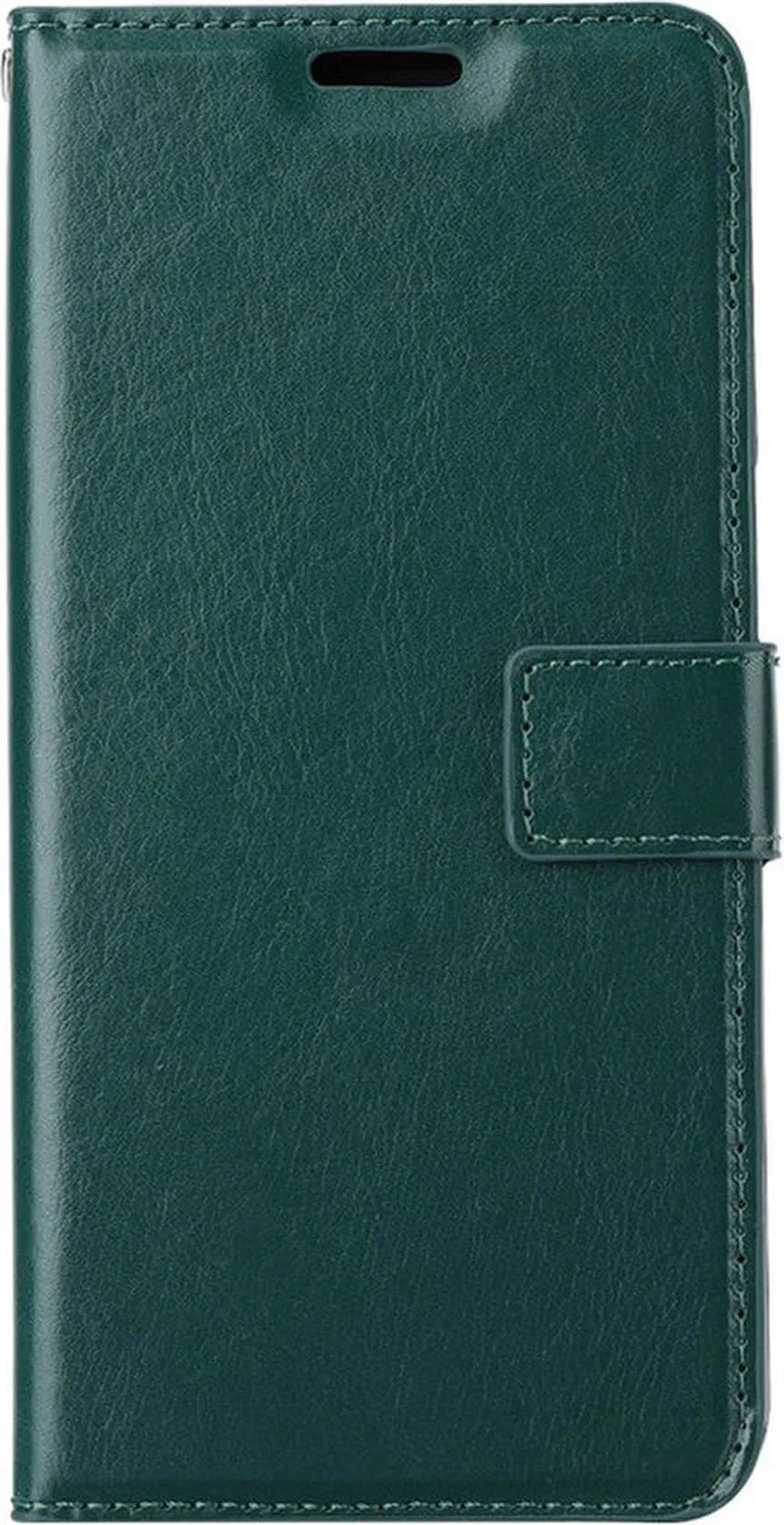 Samsung Galaxy A42 4G Hoesjes – Portemonnee Book Case – Pasjeshouder – Magneetsluiting – Groen-Ilumina Benelux