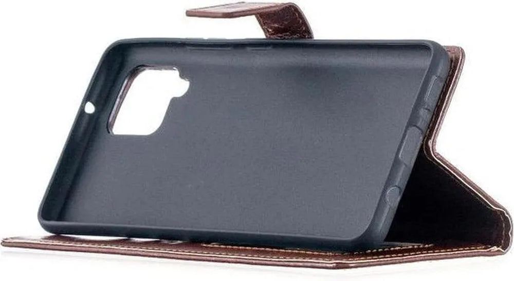 Samsung Galaxy S20 FE 5G Hoesjes – Portemonnee Book Case – Pasjeshouder – Magneetsluiting – Bruin-Ilumina Benelux