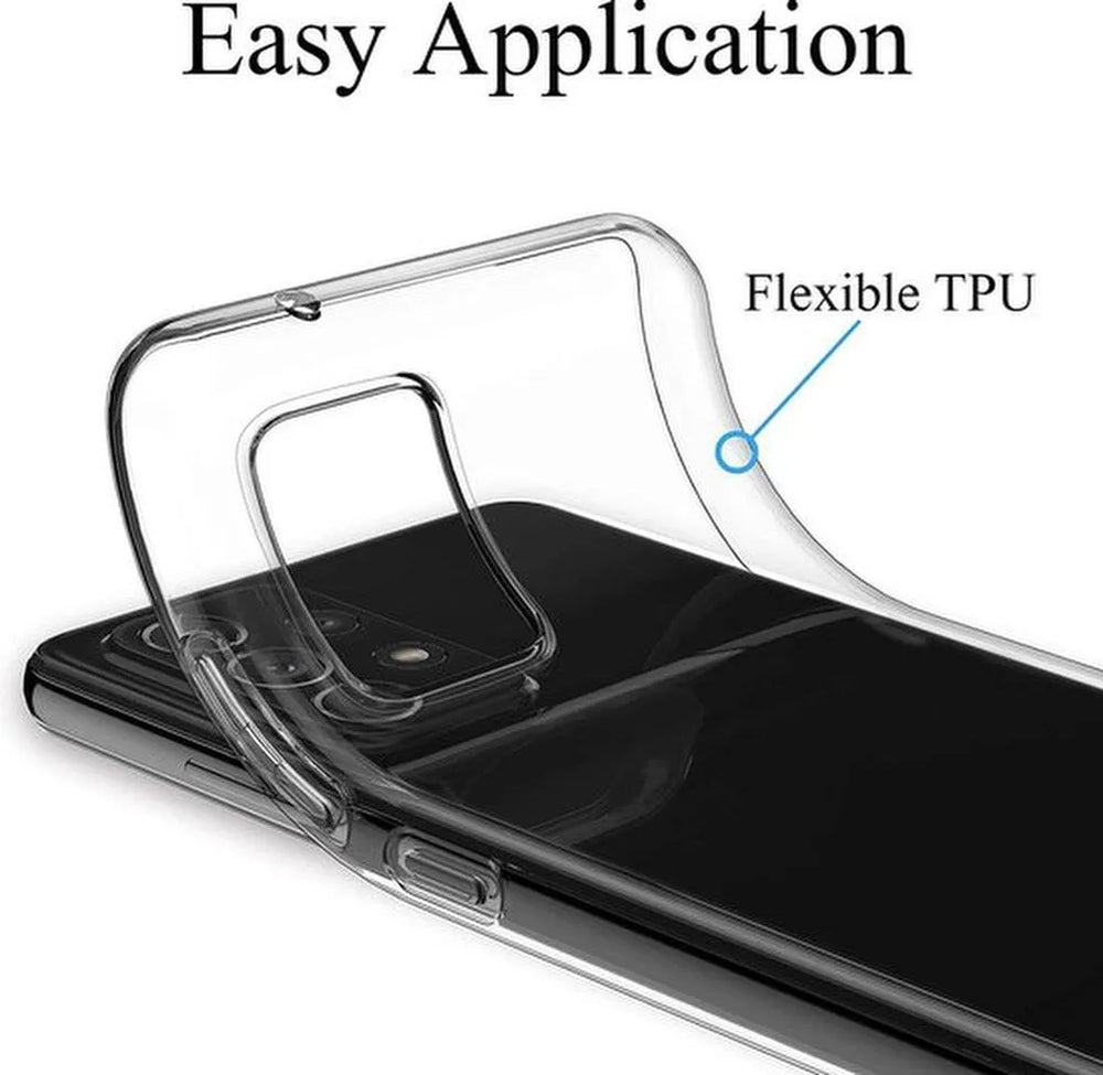Samsung Galaxy A52/A52s Hoesjes – Transparante Siliconen Backcover – Inclusief 2x Screenprotector Gehard Glas – Anti-kras-Ilumina Benelux