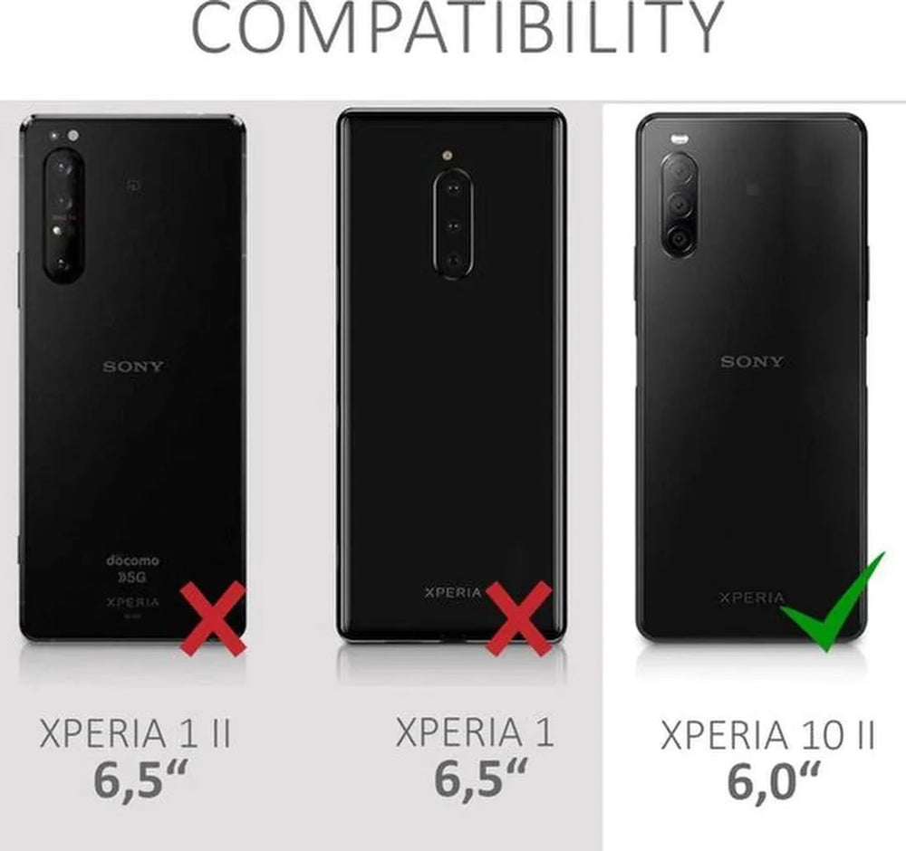 Sony Xperia 10 II Hoesjes – Siliconen Backcover – Transparant – Soft TPU – Schokbestendig-Ilumina Benelux