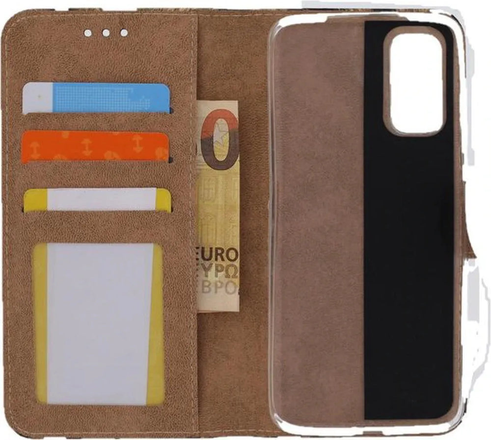Oppo A72/A52/A92 Hoesjes – Bookcase Portemonnee – Magneetsluiting – Luipaard + 2x Screenprotector-Ilumina Benelux