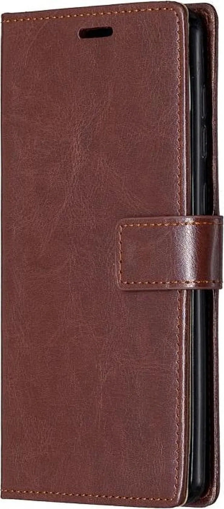 Huawei P Smart 2020 Hoesjes – Book Case – Magneetsluiting – Bruin-Ilumina Benelux