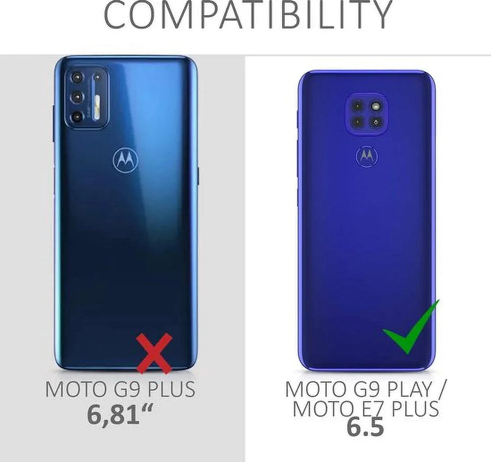Motorola Moto G9 Play & E7 Plus Hoesjes – Siliconen Backcover – Soft TPU – Transparant-Ilumina Benelux