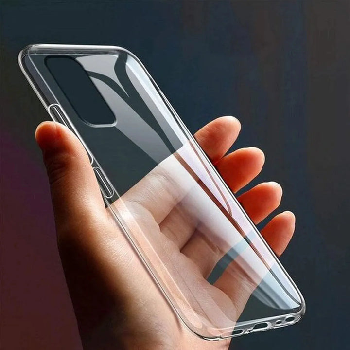 Huawei Y6p Hoesjes – Transparante TPU Siliconen Backcover – Soft Case – Inclusief 2x Gehard Glas Screenprotector-Ilumina Benelux