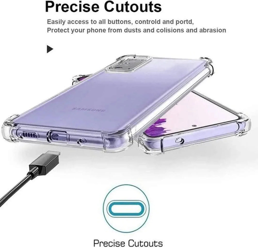 Huawei P Smart 2021 Hoesjes – TPU Siliconen Backcover – Soft Case – 2x Gehard Glas Screenprotector – Zwart-Ilumina Benelux