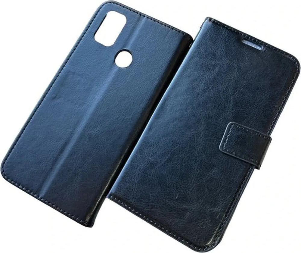 Samsung Galaxy M31S Hoesjes – Portemonnee Hoes – Pasjeshouder – Magneetsluiting – Zwart-Ilumina Benelux