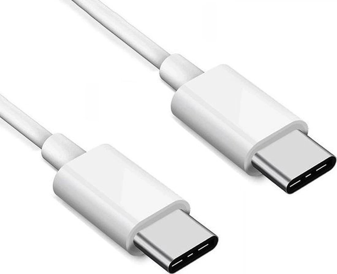 USB-C Oplaadkabel – USB-C naar USB-C – Geschikt voor iPhone & Samsung – Snelladen – 2 Meter – Zwart