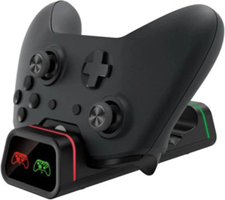 Controller Oplaadstation – Geschikt voor Xbox One/S/X & PS5 DualSense – 2 Controllers – Inclusief Oplaadkabel – Zwart-Oplaadstation controllers-Ilumina Benelux