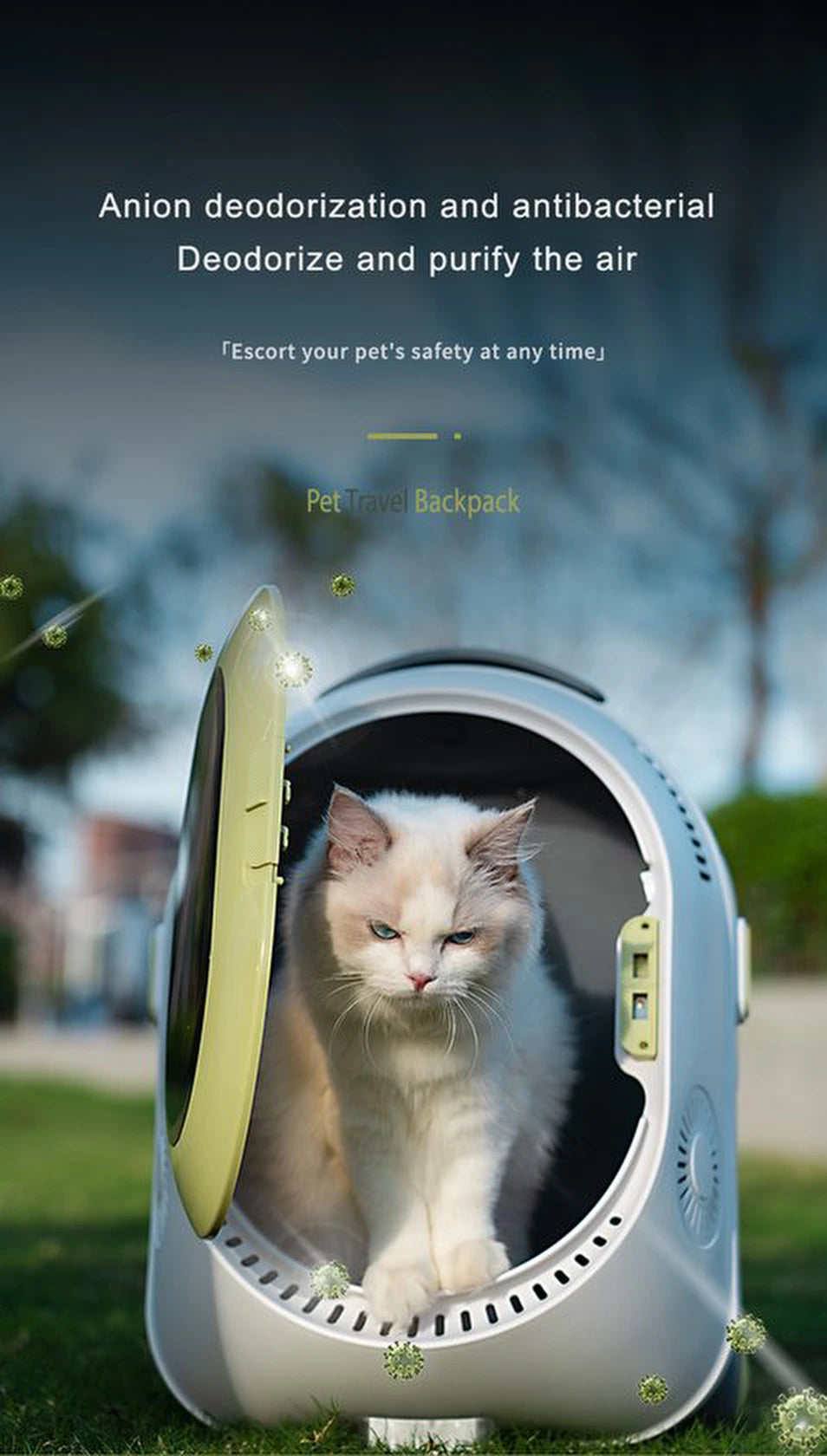 Kattentas | Huisdiertas | katten honden reistas | dieren transport tas | rugzak | draagtas | rug dierentas voor huisdieren met zwenkwielen - honden en katten