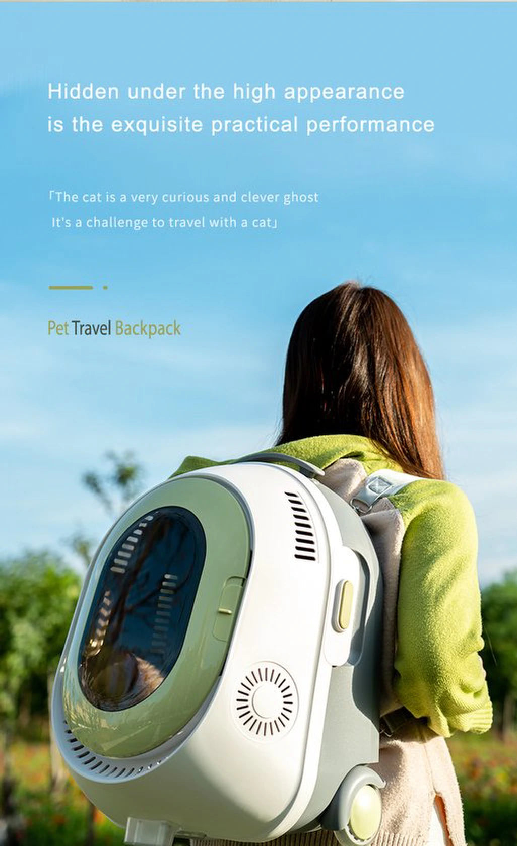 Kattentas | Huisdiertas | katten honden reistas | dieren transport tas | rugzak | draagtas | rug dierentas voor huisdieren met zwenkwielen - honden en katten