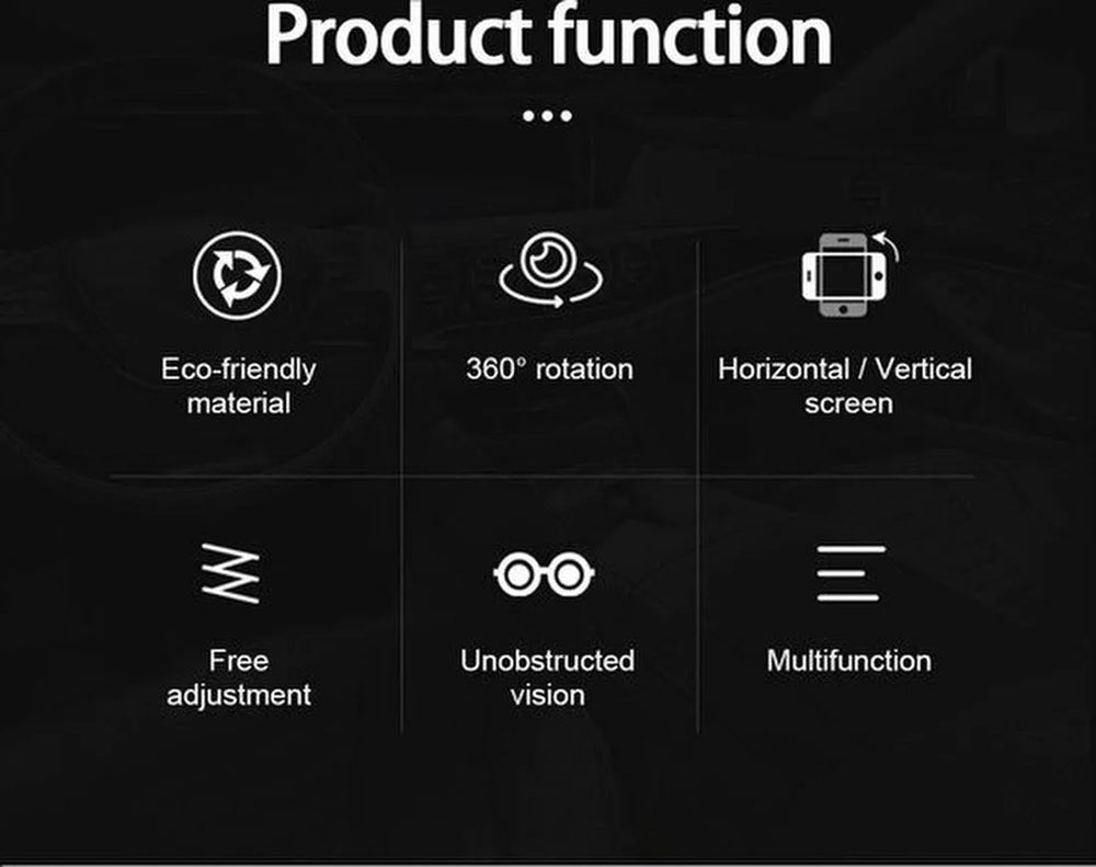 Telefoonhouder auto – Dashboard & Zuignap – 360° Draaibaar – Geschikt voor iPhone Samsung Huawei – Zwart-Ilumina Benelux