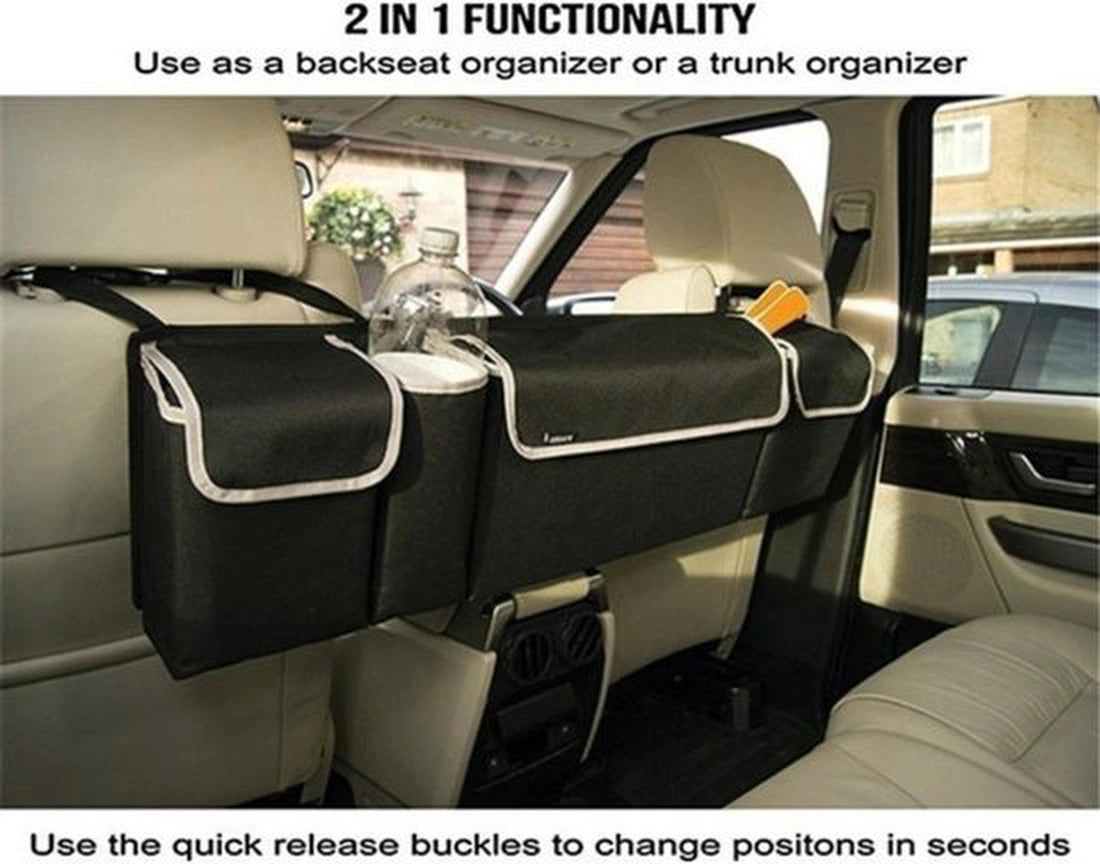 Auto Hoge Capaciteit Zetel Kofferbak Opbergtas Organizer Pocket Multi-gebruik Opbergdoos Bag Case Auto Boot