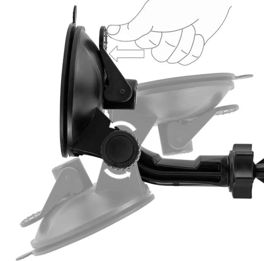 Telefoonhouder auto – 360° draaibaar – Universeel – Geschikt voor iPhone 11/12/13/14 & Galaxy S10/S20/S21/S22 – Zwart-Ilumina Benelux