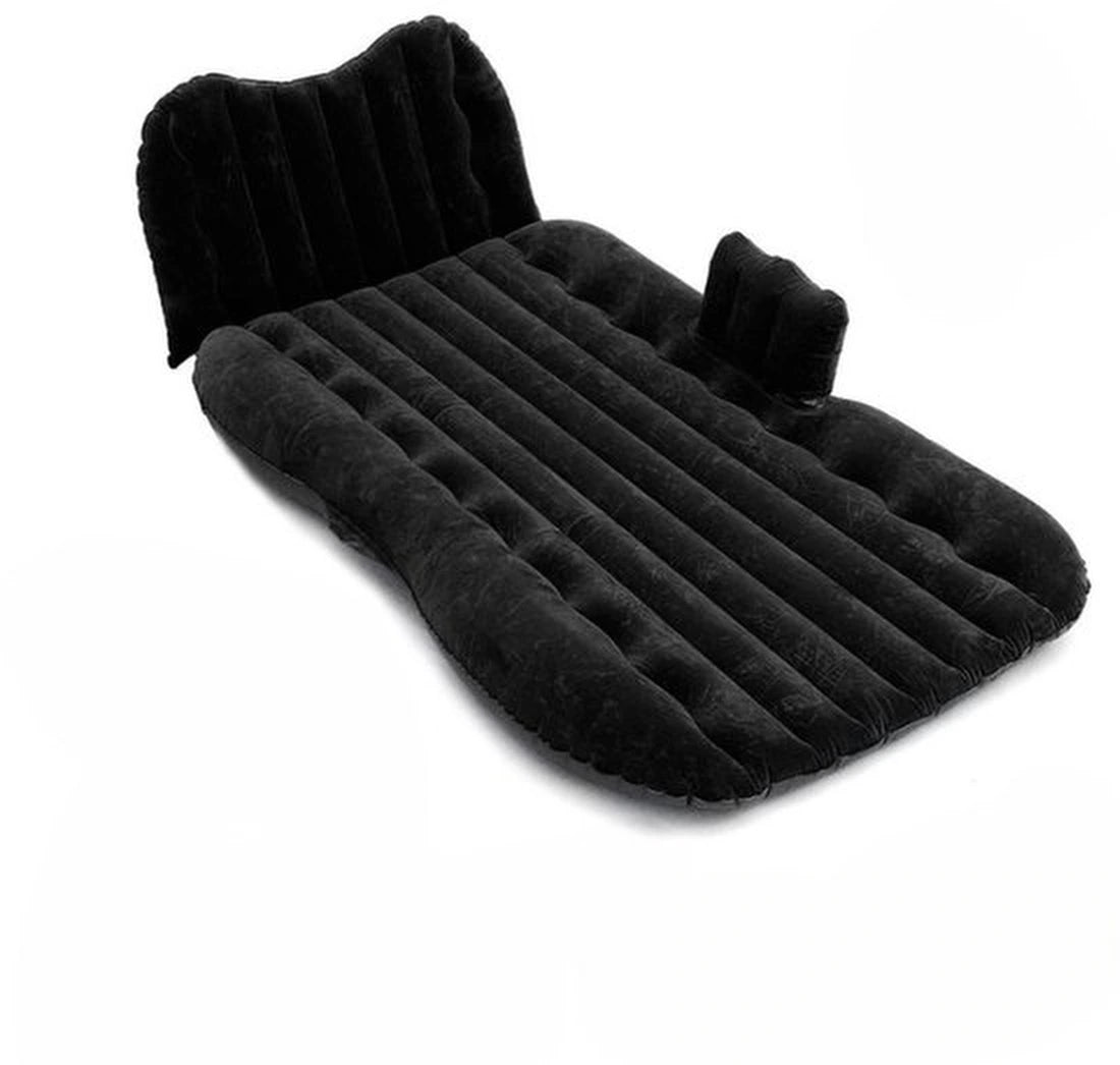 Auto Achterbank Cover Auto bed Reisbed Vochtbestendige Opblaasbare Matras Luchtbed voor Auto-interieur 135cmx88cmx36cm - Zwart