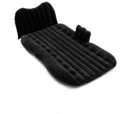 Auto Achterbank Cover Auto bed Reisbed Vochtbestendige Opblaasbare Matras Luchtbed voor Auto-interieur 135cmx88cmx36cm - Zwart