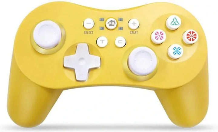 Draadloze Controller – Gamepad – Geschikt voor PS3, Nintendo Switch, Android & PC – Trillingsfunctie – Geel-Ilumina Benelux