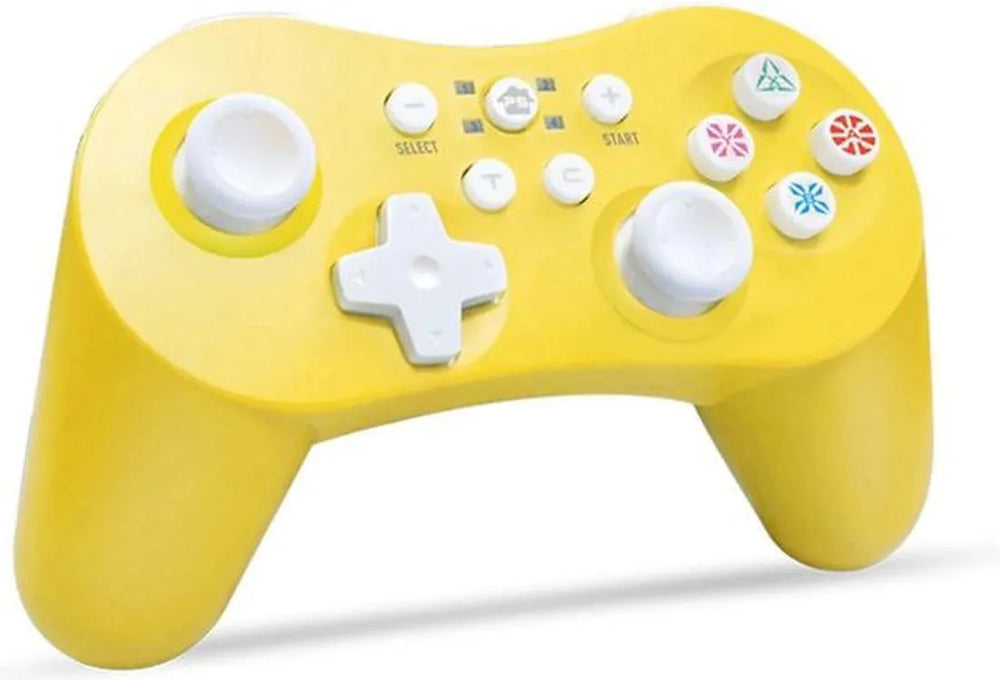 Draadloze Controller – Gamepad – Geschikt voor PS3, Nintendo Switch, Android & PC – Trillingsfunctie – Geel-Ilumina Benelux