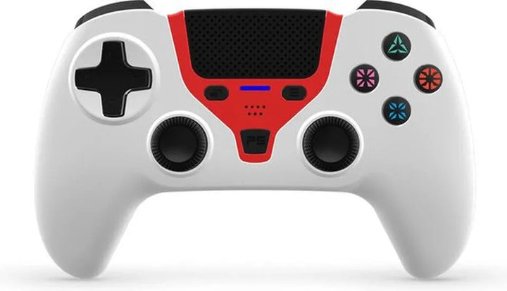 PS4 Controller – Draadloos Bluetooth – Geschikt voor PS4/PS4 Slim/PS4 Pro & PC – Dualshock Gamepad – Wit-Ilumina Benelux