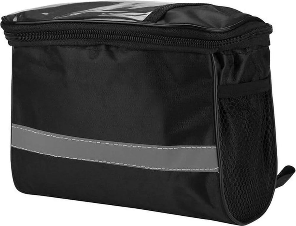 Fietstas bagagedrager – Koeltas bikepacking tas – Waterdicht – Telefoonvak – Geschikt voor iPhone/Samsung/Oppo/Xiaomi – Zwart-Ilumina Benelux