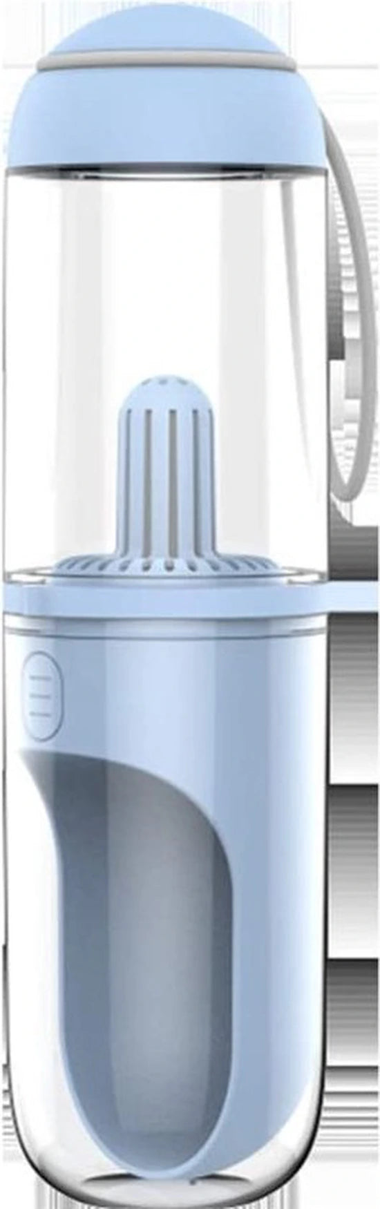 Drinkfles voor Honden met Duurzaam Filte - BPA vrij - Blauw - 100% Lekvrij - Waterfles voor Volwassen Honden en Puppy's - Wandelen - Voor Onderweg - Hondencadeau