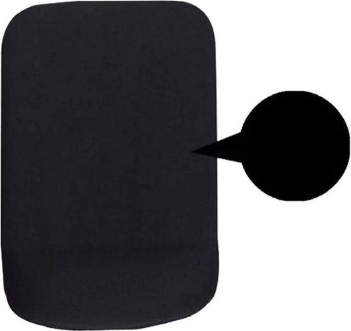 Muismat met polssteun – Zachte gel – Ergonomisch comfort – Geschikt voor PC laptop MacBook – Zwart-Muismat-Ilumina Benelux
