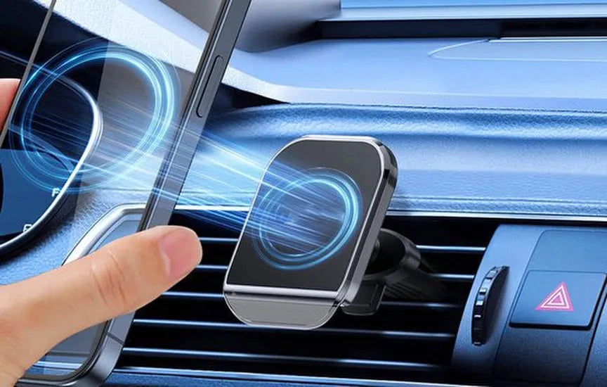 Telefoonhouder auto – Magnetisch – Extra stevig – Off-road & drempelproof – Ventilatierooster montage – Zwart-Telefoonhouders-Ilumina Benelux