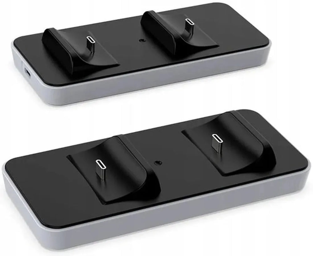 PS5 Oplaadstation – Dual Charging Dock voor 2 DualSense Controllers – Met USB-C Type-C Adapters-Oplaadstation controllers-Ilumina Benelux