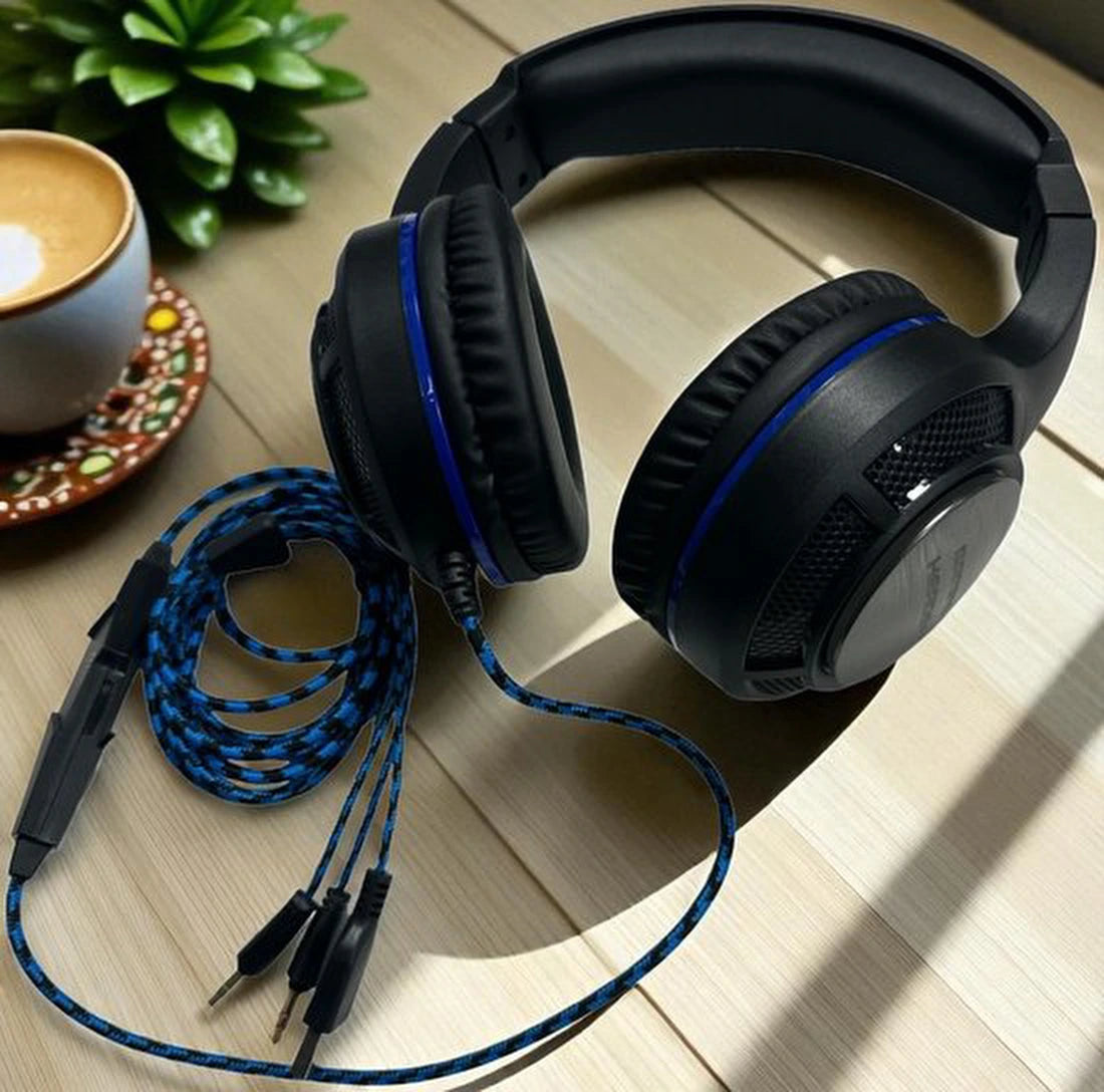 Gaming Headset – 360° Stereo Surround – RGB – Noise Canceling – Geschikt voor Playstation 4 / 5, PS4, PS5, Xbox One, Xbox Series & PC – Over-Ear – Bedraad