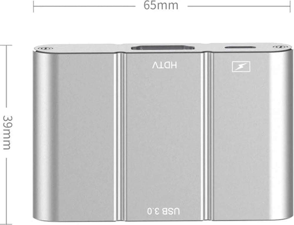 HDMI adapter – USB 3.0 naar HDMI AV converter – Telefoon/Tablet naar TV – Full HD 1080p – Zwart-Ilumina Benelux