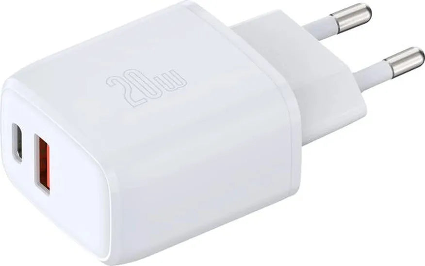 Oplader – 20W Snellader Thuislader – USB-C + USB Quick Charge 3.0 – Geschikt voor Samsung Galaxy & Android-Oplader-Ilumina Benelux