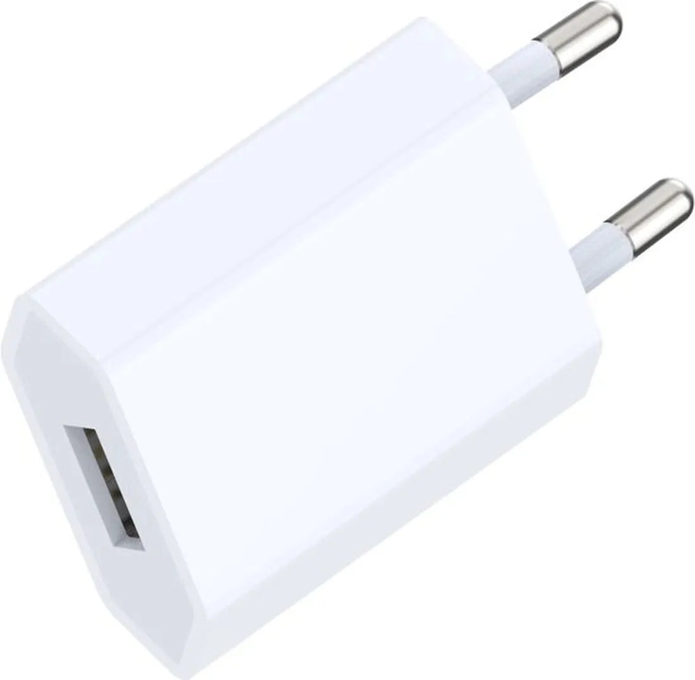 Oplader met Lightning Oplaadkabel – Geschikt voor iPhone 5/5C/5S/SE 2020/2022/7/8 – 1 Meter-Oplader-Ilumina Benelux