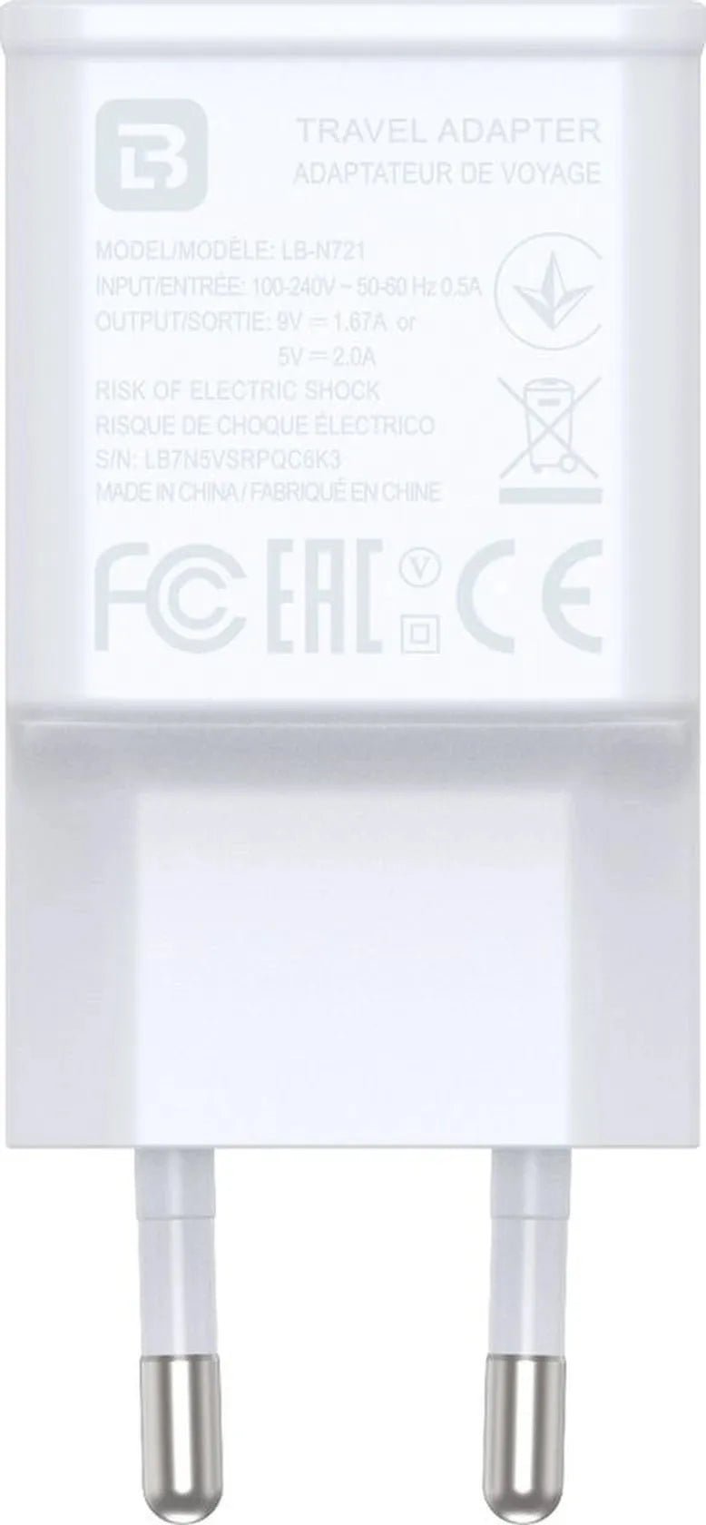 USB Oplader – Opladen Blokje – 2A – USB Stekker-Oplader-Ilumina Benelux