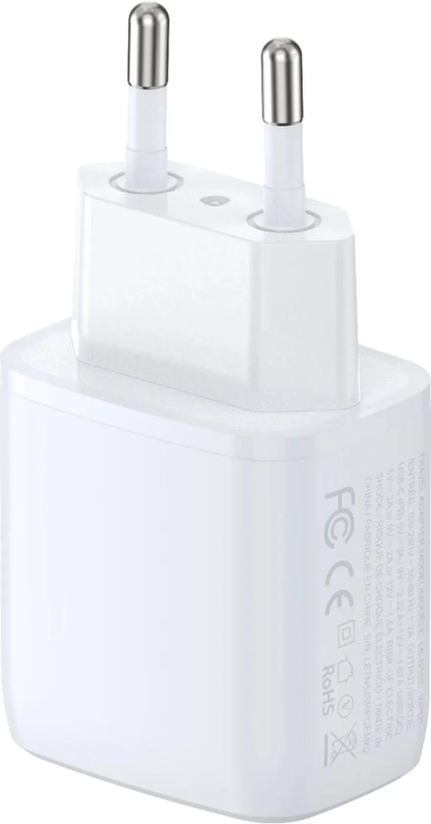 Oplader – Geschikt voor iPhone 8/10/11/12/13/14 & Samsung Galaxy – Dual USB-A/USB-C – Snellader 20W 3A-Oplader-Ilumina Benelux