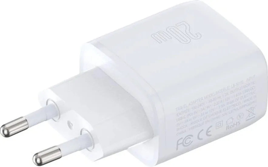 Oplader – Geschikt voor iPhone 8/10/11/12/13/14 & Samsung Galaxy – Dual USB-A/USB-C – Snellader 20W 3A-Oplader-Ilumina Benelux