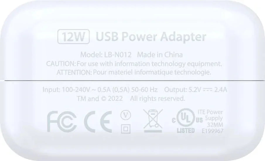 iPad Oplader – Geschikt voor iPad 2/3/4 – 12W 2.4A USB Adapter – Inclusief Oplaadkabel-Oplader-Ilumina Benelux