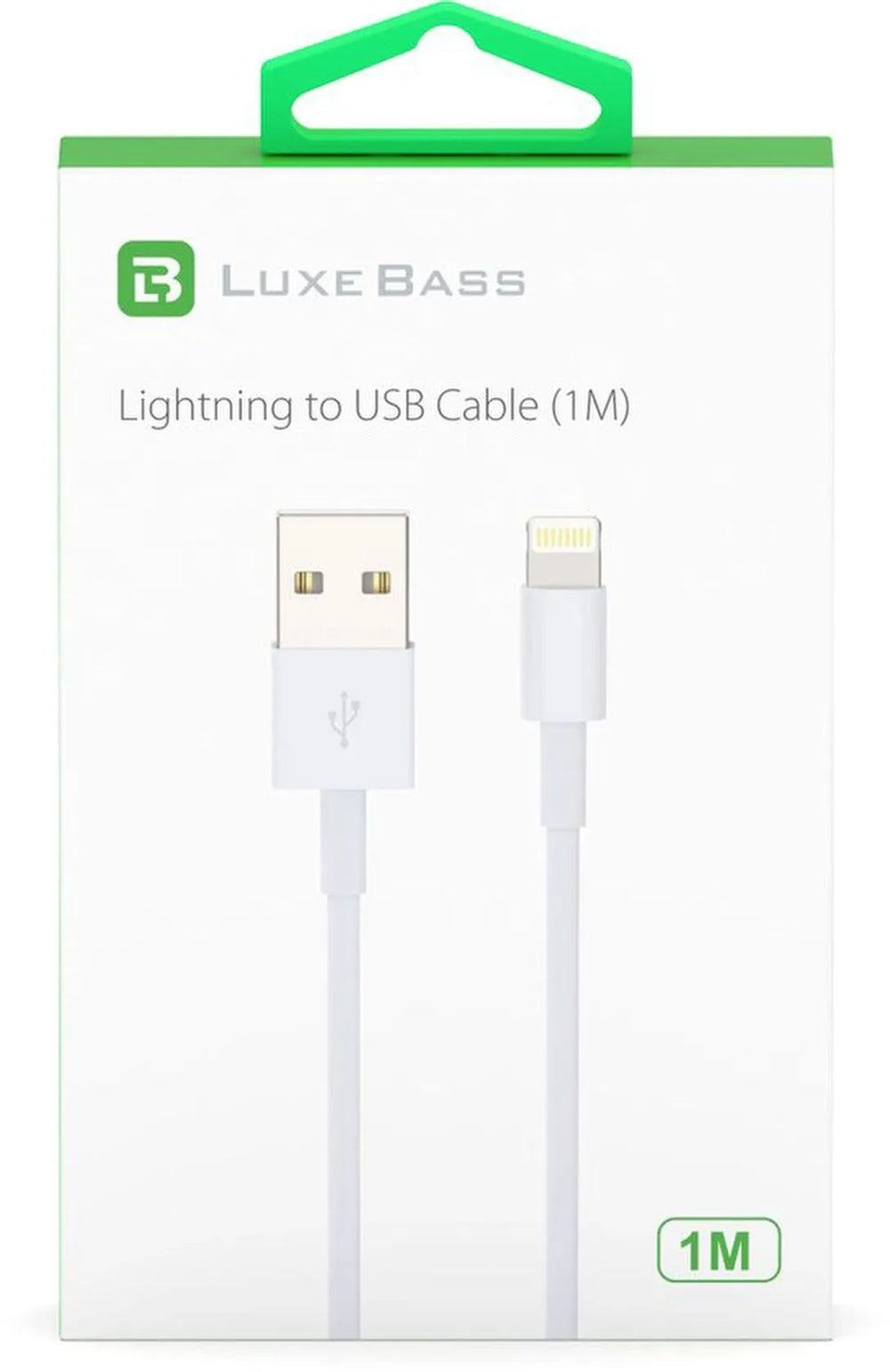 Oplaadkabel – Lightning naar USB – Geschikt voor iPhone/iPad – 1 Meter – Wit-USB-Kabels-Ilumina Benelux