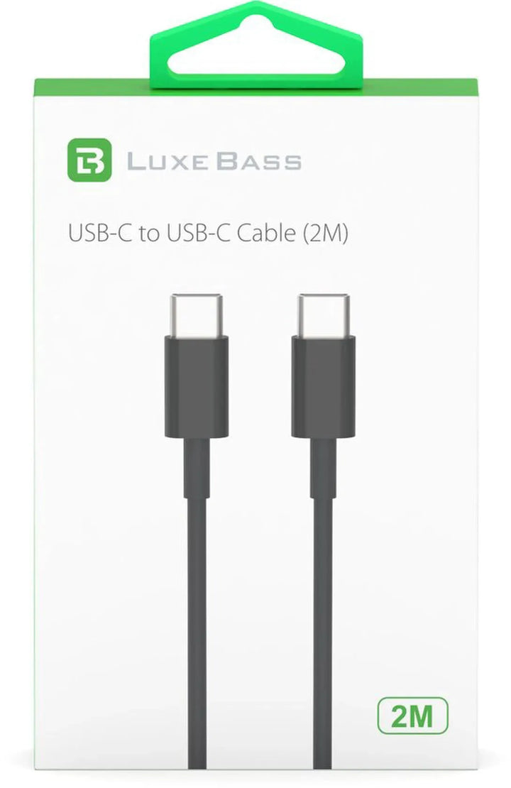 USB-C kabel – Geschikt voor Samsung – USB 3.1 Datakabel – Snelladen – 2 Meter – Zwart-USB-Kabels-Ilumina Benelux