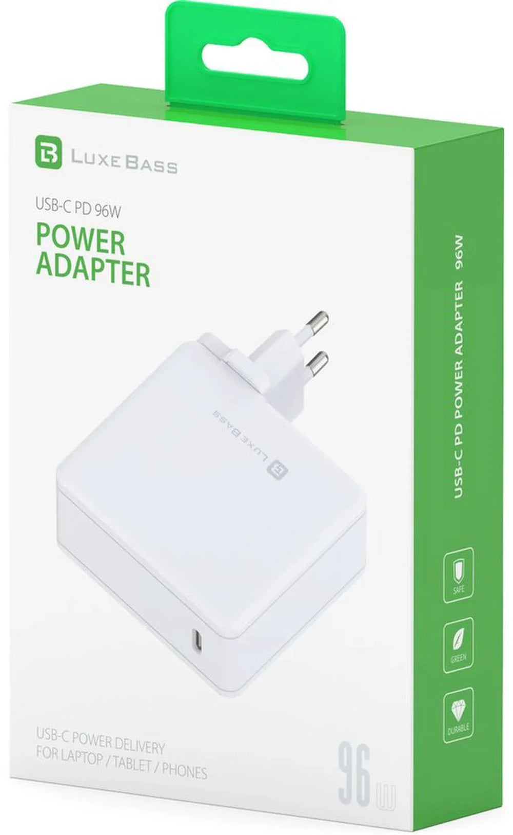 Oplader USB-C – Geschikt voor Lenovo Tab 4/K10/M10/P10/P11/P12 – 96W Snellader – USB-C Kabel 1m-Oplader-Ilumina Benelux
