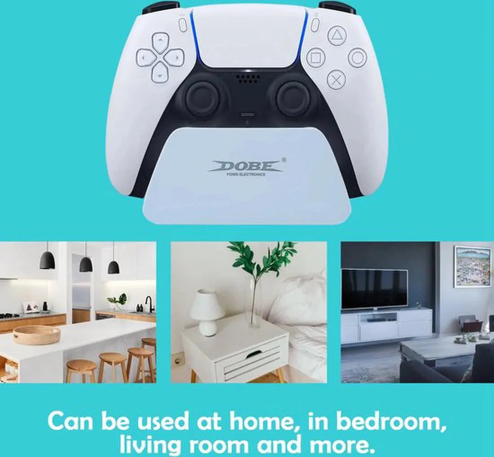 Controller Oplaadstation – Geschikt voor Playstation 5 – DualSense Oplader Dock – 2 Controllers-Oplaadstation controllers-Ilumina Benelux