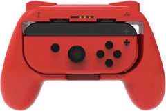 Dobe - Controller Grip Set (2 stuks) rood Geschikt voor: Nintendo Switch Joy Con Grip Set - Accessoire OLED Joy Con Grip Set -Accessoires