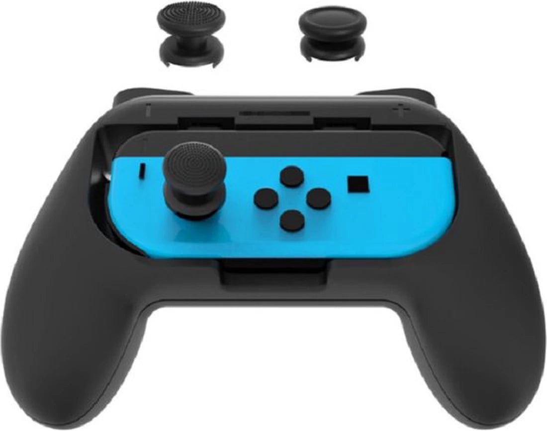 Dobe - Controller Grip Set (2 stuks) rood Geschikt voor: Nintendo Switch Joy Con Grip Set - Accessoire OLED Joy Con Grip Set -Accessoires