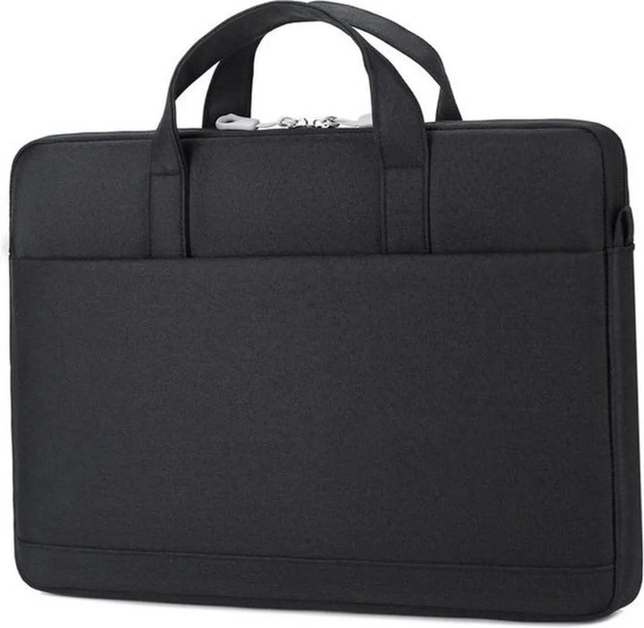 Laptop sleeve 15.6 inch – Geschikt voor MacBook – Beschermhoes met rits – LBA131 – Zwart-Laptoptas-Ilumina Benelux