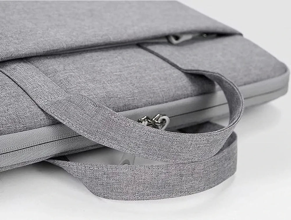 Laptop sleeve 15.6 inch – Geschikt voor MacBook – Beschermhoes met rits – LBA131 – Zwart-Laptoptas-Ilumina Benelux