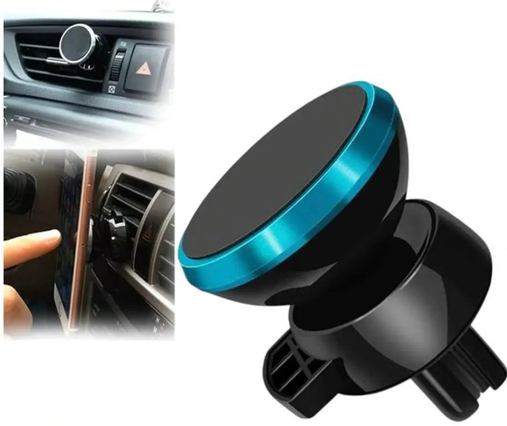 Telefoonhouder auto – Magnetisch – Ventilatierooster montage – Sterke magneet – Blauw-Telefoonhouders-Ilumina Benelux