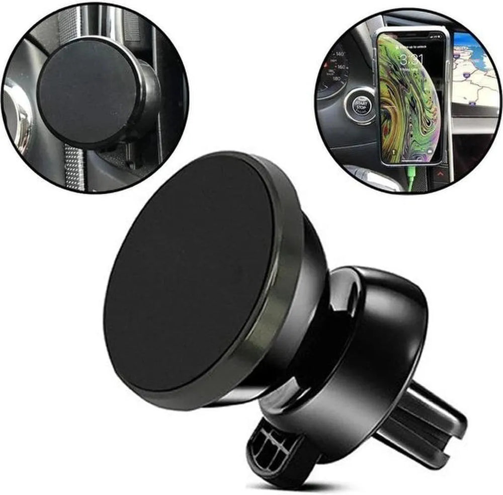 Telefoonhouder auto – Magnetisch – Ventilatierooster montage – Sterke magneet – Blauw-Telefoonhouders-Ilumina Benelux